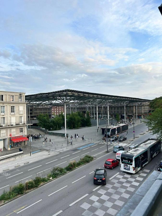 Ferienwohnung Appt 3 A Deux Pas De La Gare D'Amiens Exterior foto