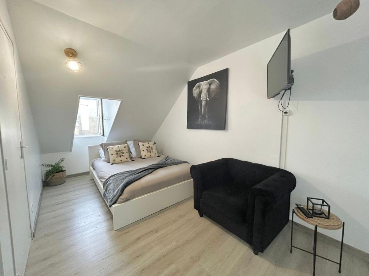 Ferienwohnung Appt 3 A Deux Pas De La Gare D'Amiens Exterior foto